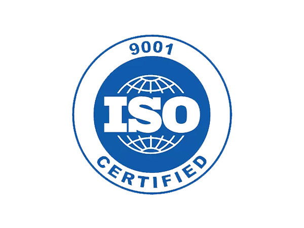 ISO 9001 Quality Management System Certified